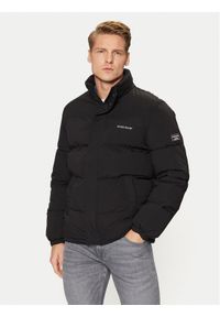 Guess Jeans Kurtka zimowa M4BL20 WGII2 Czarny Regular Fit. Kolor: czarny. Materiał: syntetyk. Sezon: zima