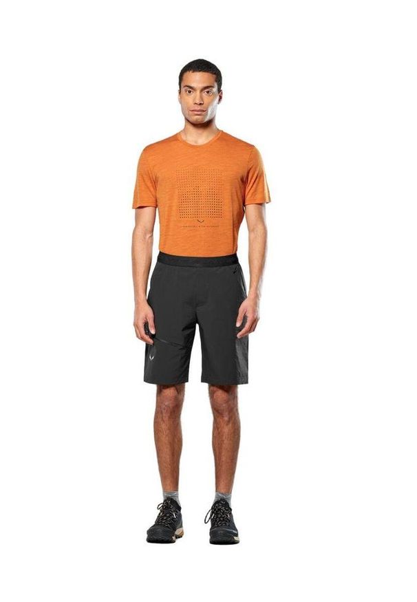 Salewa - Spodenki trekkingowe męskie Puez 4 Shorts. Kolor: czarny