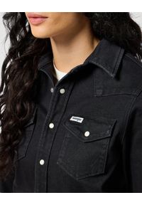 Wrangler - WRANGLER DAMSKA SUKIENKA JEANSOWA WRANGLER DENIM MATCH UP DRESS BLACK 112356782. Materiał: jeans, denim #3