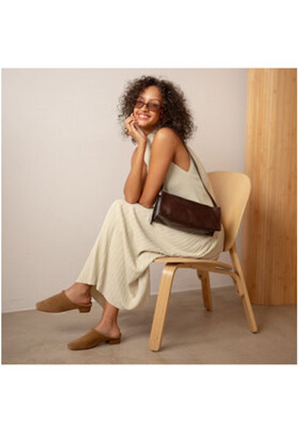 BALAGAN - Balagan Torebka Monique Brązowy. Kolor: brązowy. Materiał: skórzane