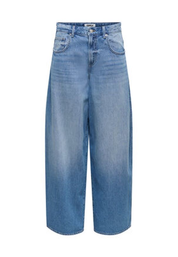 only - ONLY Jeansy Taylor 15367620 Niebieski Balloon Fit. Kolor: niebieski