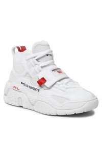 Polo Ralph Lauren Sneakersy Mpolo Co 809846179001 Biały. Kolor: biały. Materiał: skóra