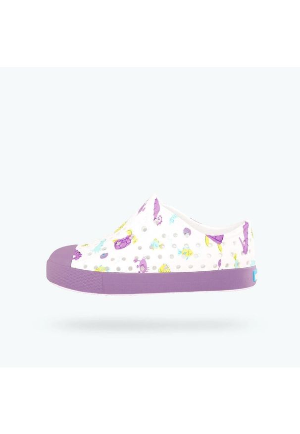 Native Shoes - Buty miejskie dziecięce NATIVE JEFFERSON PRINT CHILD. Kolor: fioletowy. Wzór: nadruk