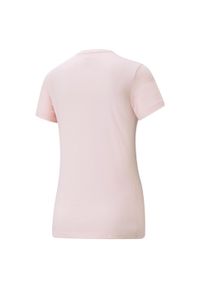 Koszulka fitens damska Puma ESS+ Embroidery Tee. Kolor: różowy. Sport: fitness
