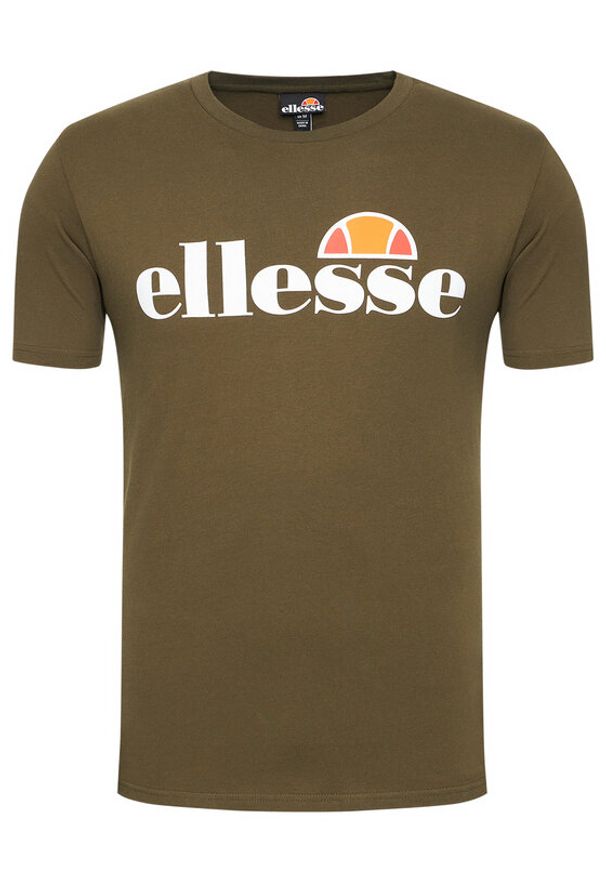 Ellesse T-Shirt Prado SHC07405 Zielony Regular Fit. Kolor: zielony. Materiał: bawełna
