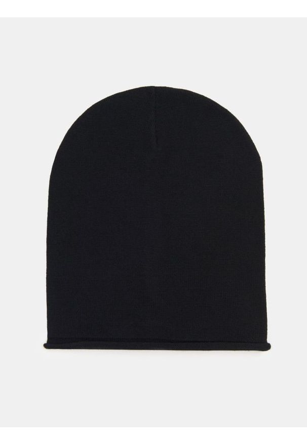 Sinsay - Czapka beanie - czarny. Kolor: czarny