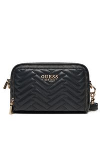Guess Torebka HWQG95 08140 Czarny. Kolor: czarny. Materiał: skórzane