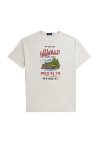 Polo Ralph Lauren T-Shirt 710P04979001 Biały Classic Fit. Typ kołnierza: polo. Kolor: biały. Materiał: bawełna #5