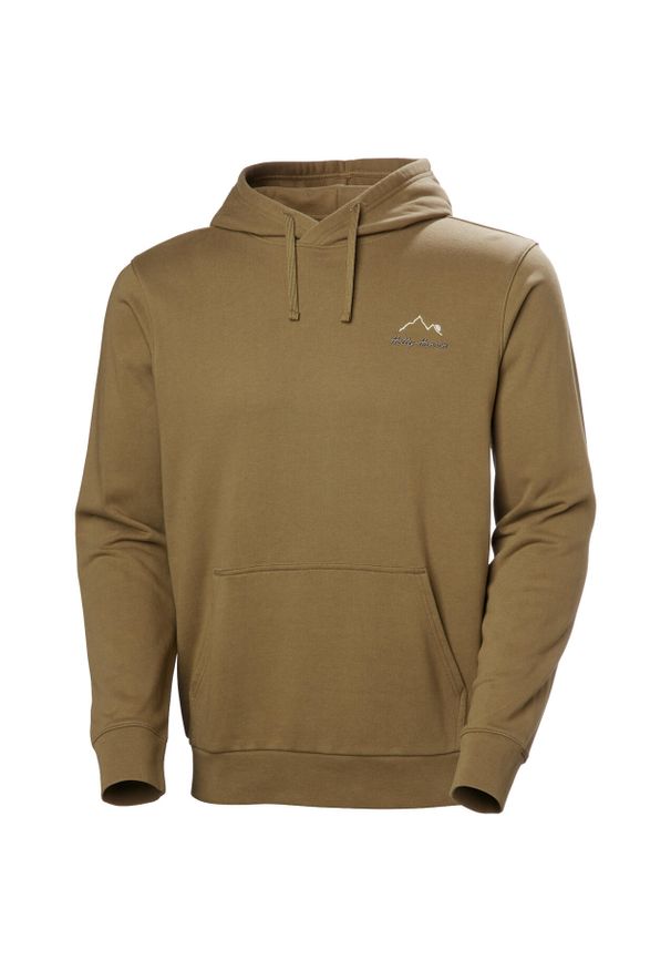 Bluza z kapturem Helly Hansen Massif Graphic. Typ kołnierza: kaptur. Kolor: beżowy, wielokolorowy, brązowy