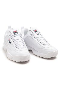 Fila Sneakersy Disruptor Low 1010262.1FG Biały. Kolor: biały. Materiał: skóra #5