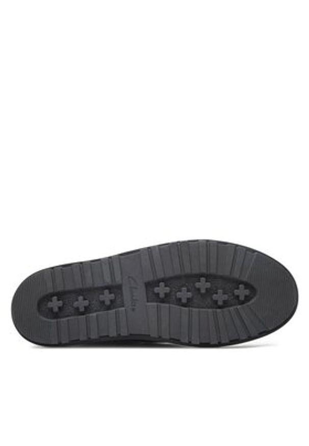 Clarks Sztyblety Orianna W Up 261748224 Bordowy. Kolor: czerwony. Materiał: skóra