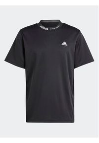 Adidas - adidas T-Shirt IJ6460 Czarny Loose Fit. Kolor: czarny. Materiał: syntetyk #3