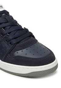 Enterprise Japan Sneakersy BB5001 PX633 Granatowy. Kolor: niebieski. Materiał: zamsz, skóra #6