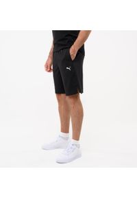 Spodenki fitness męskie Puma Active. Kolor: czarny. Materiał: materiał. Sport: fitness