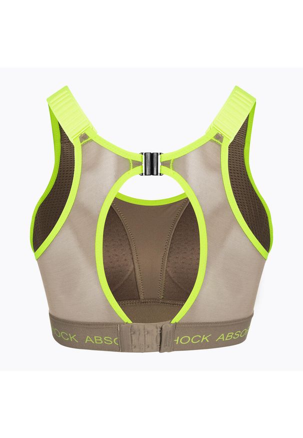 Stanik do biegania Shock Absorber Ultimate Run Bra Padded. Kolor: szary. Sport: bieganie