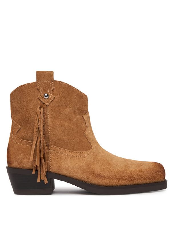 Liu Jo Botki Roxy 04 SA6079 PX002 Brązowy. Kolor: brązowy. Materiał: zamsz, skóra