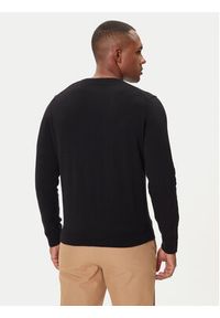 Aeronautica Militare Sweter 252MA1611UL00506 Czarny Regular Fit. Kolor: czarny. Materiał: bawełna #3