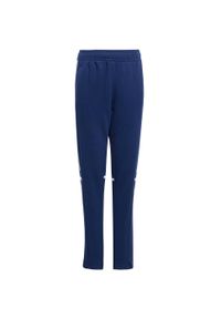 Adidas - Spodnie dla dzieci adidas Squadra 25 Sweat. Kolor: niebieski, wielokolorowy, biały. Sport: piłka nożna
