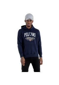 New Era - Bluza z kapturem New Orleans Pelicans NBA. Typ kołnierza: kaptur. Kolor: niebieski