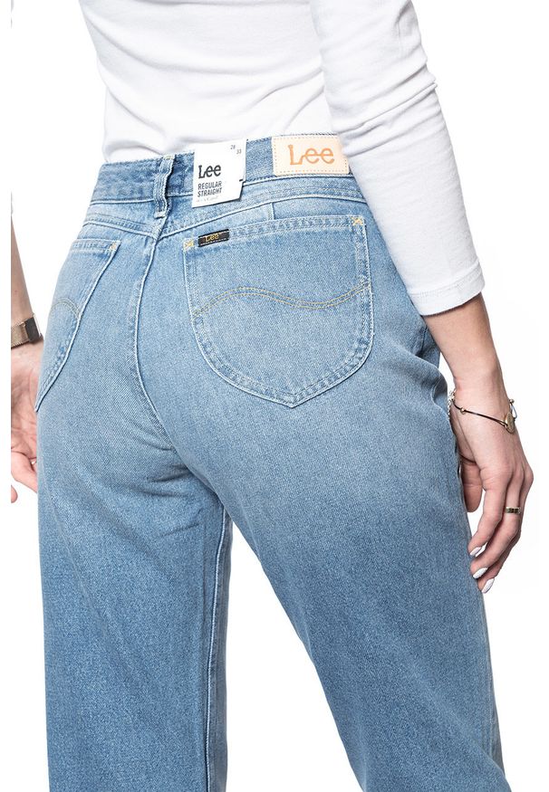 Lee - SPODNIE DAMSKIE LEE REGULAR STRAIGHT 90'S CAROL WORN CALLIE L30JGAZM 112106462