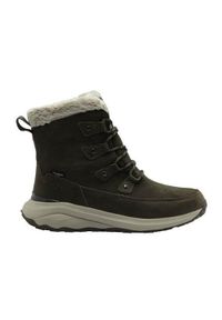 Buty trekkingowe damskie Jack Wolfskin 40598515719. Kolor: brązowy. Materiał: tkanina, skóra, guma. Szerokość cholewki: normalna. Styl: sportowy #1