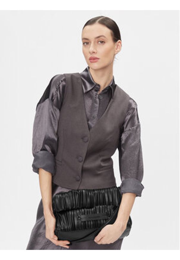 Karl Lagerfeld - KARL LAGERFELD Torebka 240W3011 Czarny. Kolor: czarny. Materiał: skórzane