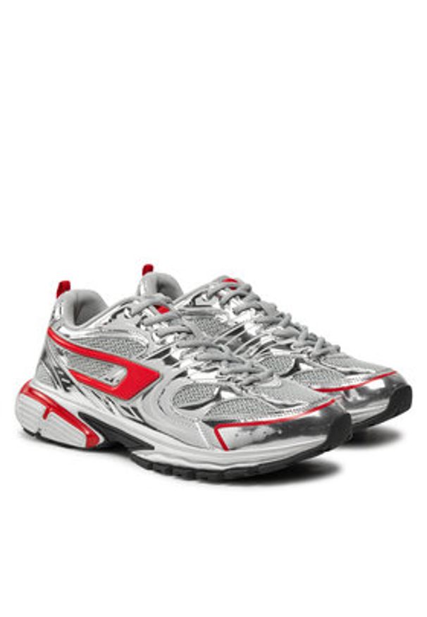 Diesel Sneakersy S-Serendipity Pro-X1 Y03373P6917 Szary. Kolor: szary. Materiał: mesh, materiał