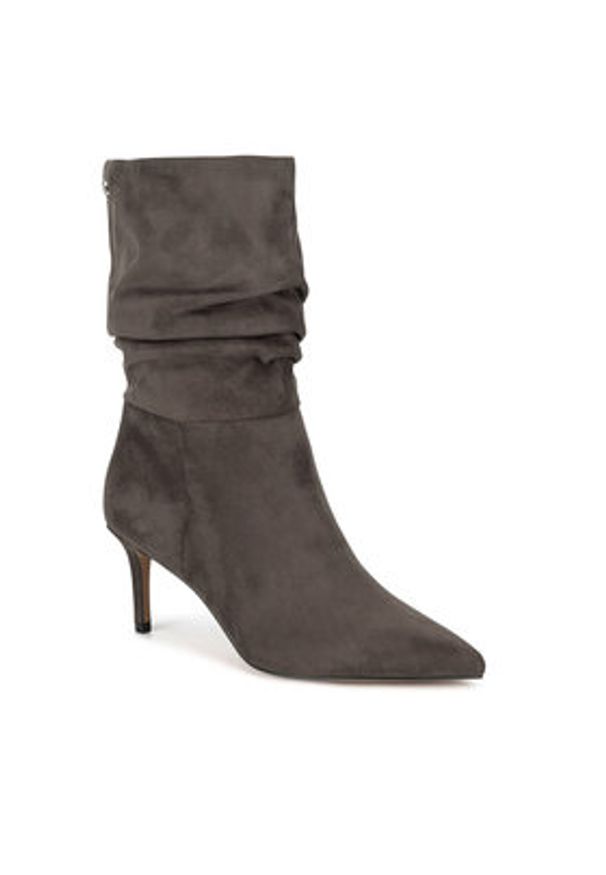 Nine West Botki WFA2786-1 Szary. Kolor: szary. Materiał: materiał