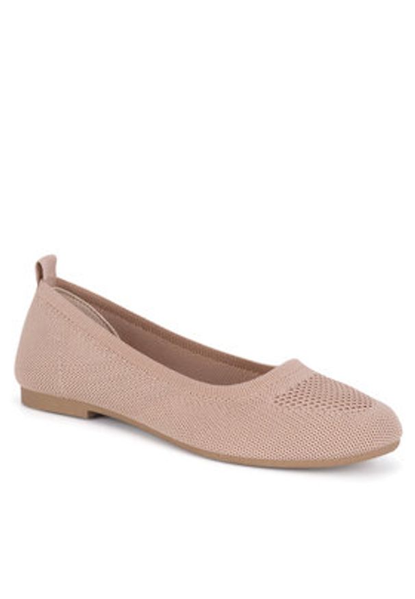 Clara Barson Baleriny WSS21520-02 Beżowy. Kolor: beżowy. Materiał: materiał