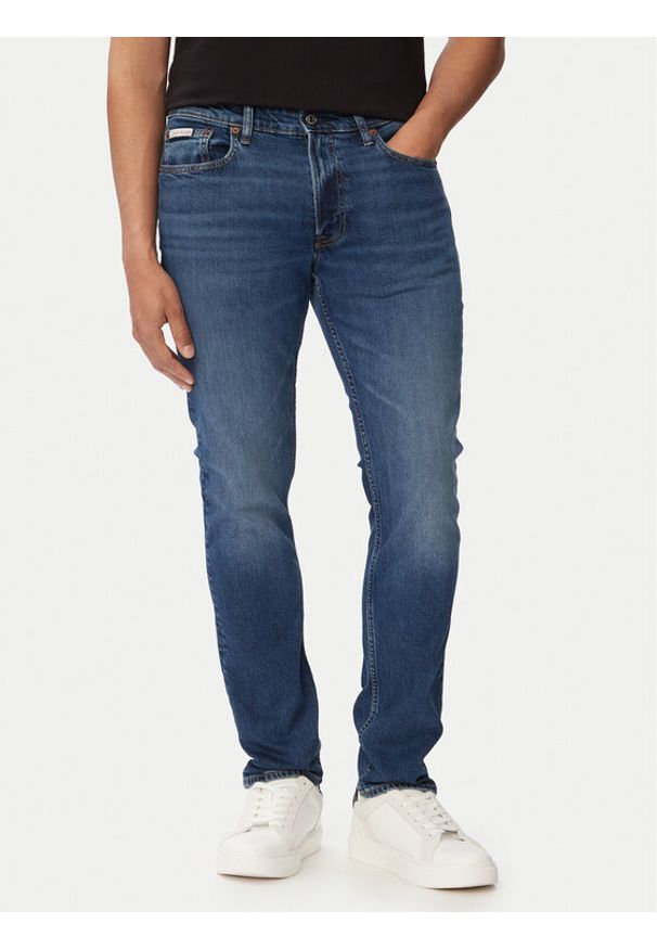 Calvin Klein Jeans Jeansy Slim Hampton Jean LV04RB735G Niebieski Slim Fit. Kolor: niebieski