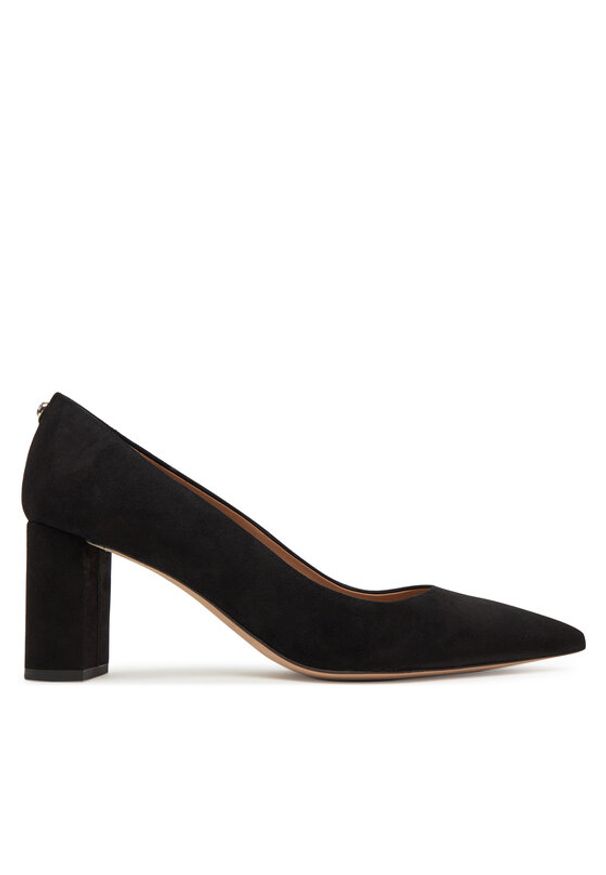 BOSS Czółenka Janet 50542386 Czarny. Kolor: czarny. Materiał: zamsz, skóra