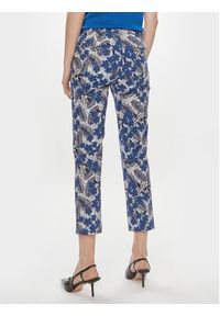 Weekend Max Mara Spodnie materiałowe Ravello 2415131102 Granatowy Slim Fit. Kolor: niebieski. Materiał: bawełna #5