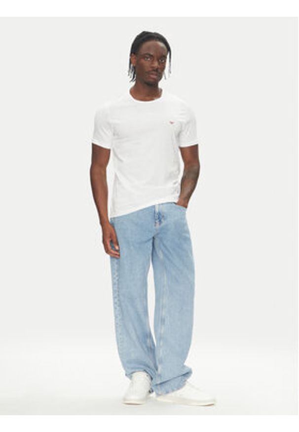 Emporio Armani Underwear Komplet 2 t-shirtów EM000391 AF10800 MC079 Kolorowy Regular Fit. Materiał: bawełna. Wzór: kolorowy
