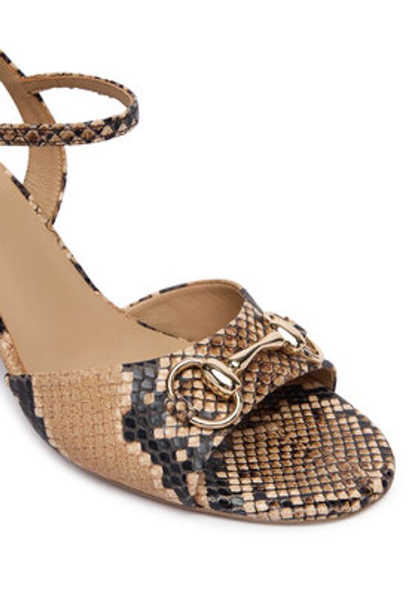 HÖGL Sandały 1-107427 Brązowy. Kolor: brązowy. Materiał: skóra