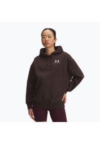 Bluza Under Armour Icon Fleece Hoodie. Kolor: brązowy. Sport: fitness #1