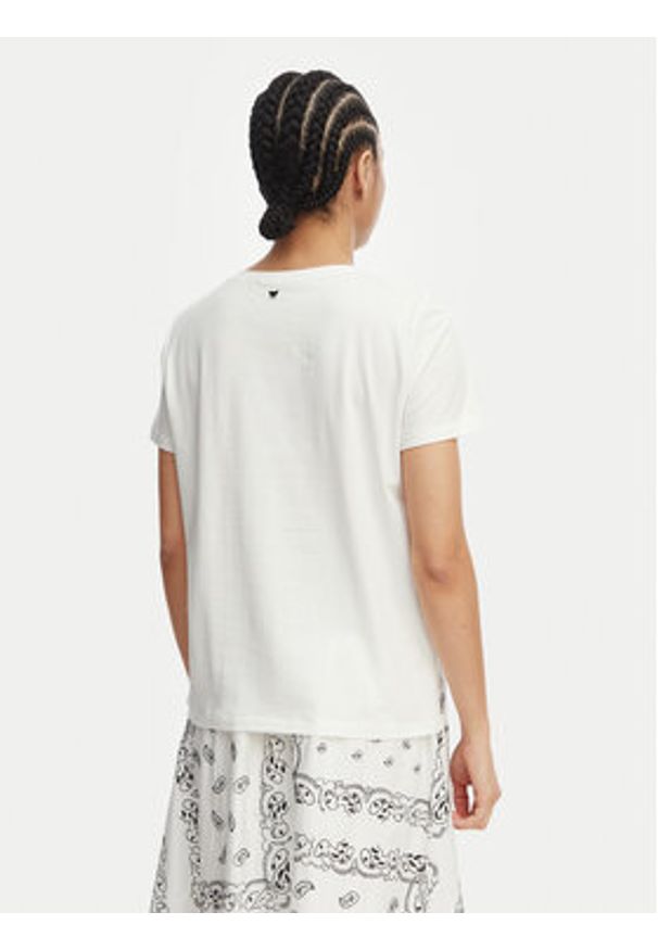 Weekend Max Mara T-Shirt Genio 2615941072 Biały Regular Fit. Kolor: biały. Materiał: bawełna