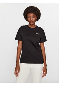 Fila Komplet 2 t-shirtów FAW0139 Czarny Regular Fit. Kolor: czarny. Materiał: bawełna