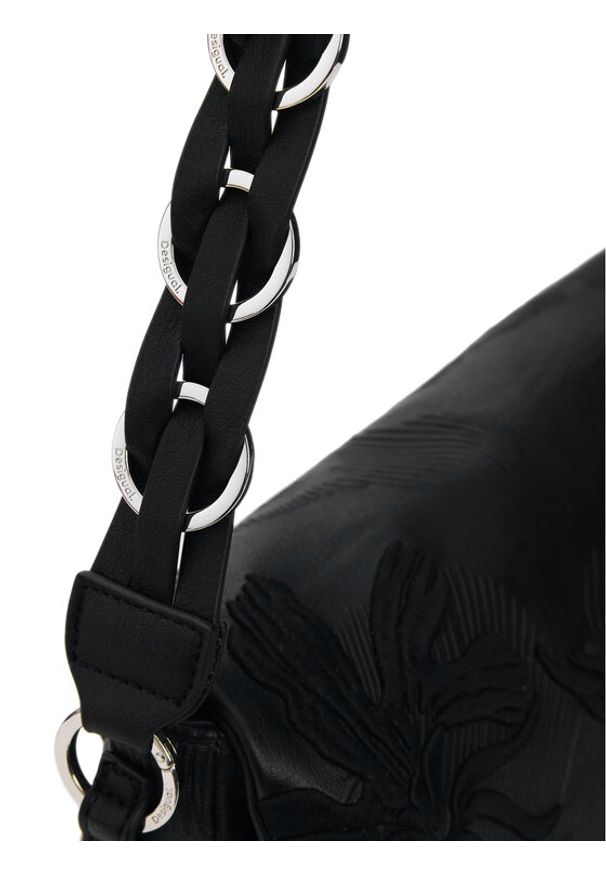 Desigual Plecak 26SAKP31 Czarny. Kolor: czarny. Materiał: materiał