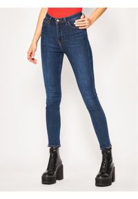 Lee Jeansy Super Skinny Fit Ivy L32EMOHW Granatowy Super Skinny Fit. Kolor: niebieski. Materiał: jeans #1