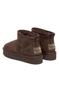 Pepe Jeans Śniegowce Dissy Young W PLS50536 Brązowy. Kolor: brązowy. Materiał: zamsz, skóra #3