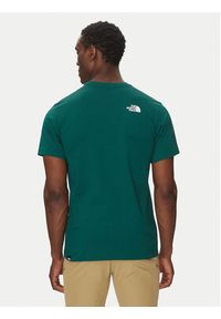 The North Face T-Shirt NF0A87NG6GI1 Zielony Regular Fit. Kolor: zielony. Materiał: syntetyk #5