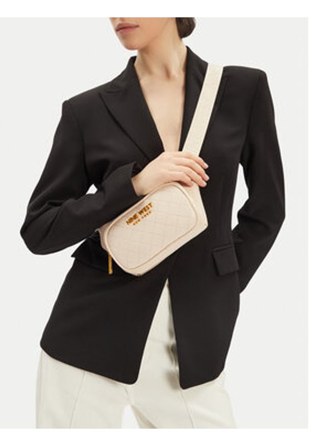 Nine West Torebka JH6771-NW Beżowy. Kolor: beżowy