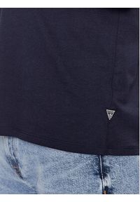 Guess T-Shirt M3BI80 K9RM1 Granatowy Regular Fit. Kolor: niebieski. Materiał: bawełna #5