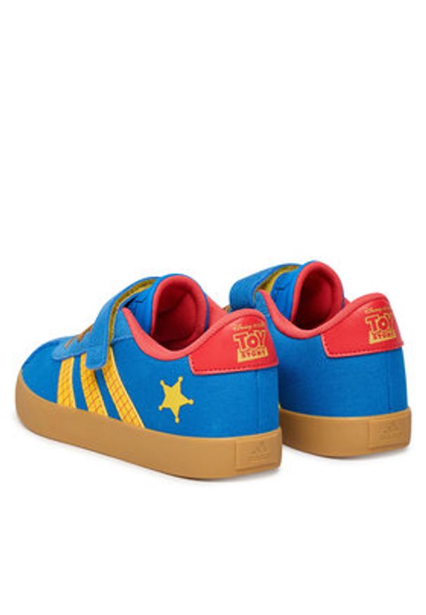 Adidas - adidas Sneakersy Pixar Toy Story Vl Court 3.0 JQ4382 Niebieski. Kolor: niebieski. Materiał: materiał. Wzór: motyw z bajki