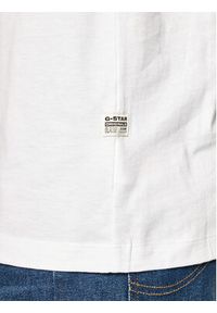 G-Star RAW - G-Star Raw T-Shirt Base-S D16412-336-110 Biały Regular Fit. Kolor: biały. Materiał: bawełna #3