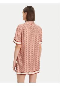 Lacoste Koszula CF0495 Pomarańczowy Oversize. Kolor: pomarańczowy. Materiał: wiskoza #5