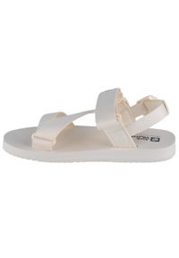 Sandały damskie, Jack Wolfskin Urban Entdeckung Belt Sandal W. Kolor: biały, beżowy. Materiał: guma, syntetyk, materiał