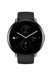 Huami - Smartwatch AMAZFIT Zeep E Round Czarny. Rodzaj zegarka: smartwatch. Kolor: czarny #2