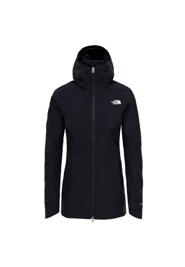 Kurtka The North Face Hikesteller Shell 0A3BVIJK31 - czarna. Kolor: czarny. Materiał: poliester, tkanina. Styl: elegancki. Sport: turystyka piesza, wspinaczka
