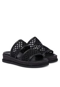 DKNY Espadryle Brucian K2699375 Czarny. Kolor: czarny. Materiał: materiał #6